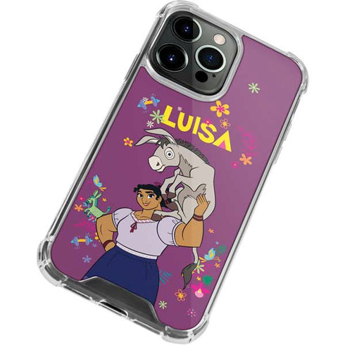 Disney Encanto Luisa iPhone 14 Pro Clear Case